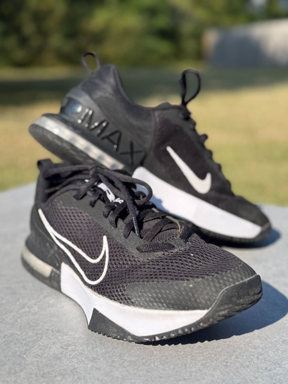 Nike Air Max Alpha Trainer 5 Mens 11.5 Black White FQ1833-001 Gym Athleisure 416